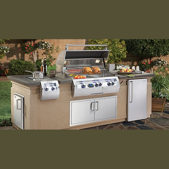 Fire Magic 790 9' Complete Grill Island System - DC790-CBR-108SM - BetterPatio.com