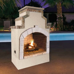 Cal Flame 48 inch Outdoor Fireplace FRP-910-1