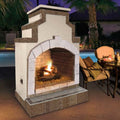 Cal Flame 48 inch Outdoor Fireplace FRP-910-2