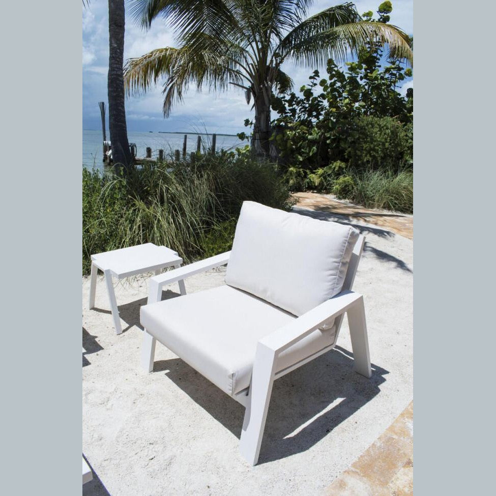 Panama Jack Mykonos Lounge Chair PJO-2401-WHT-LC - BetterPatio.com