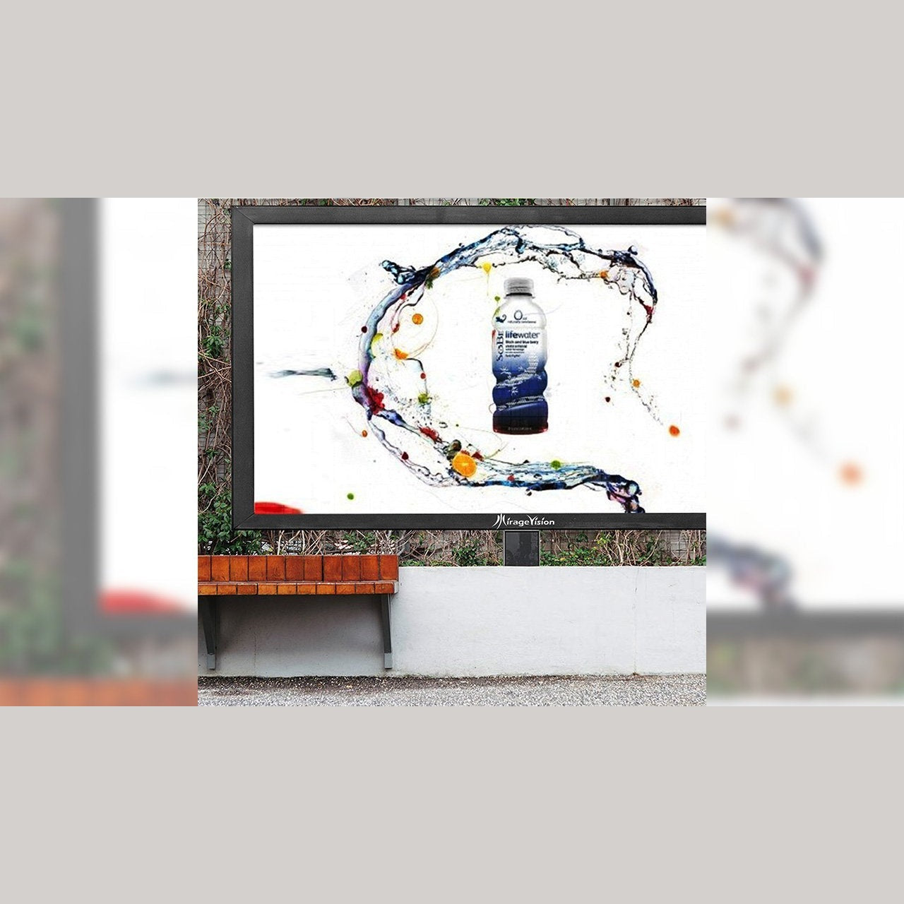 MirageVision TV Silver Series 55" - lifestyle outdoor TV installation photo 14