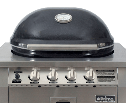 Primo Ceramic Grills X-Large Gas Primo Grill, Head Only (for Built Ins)