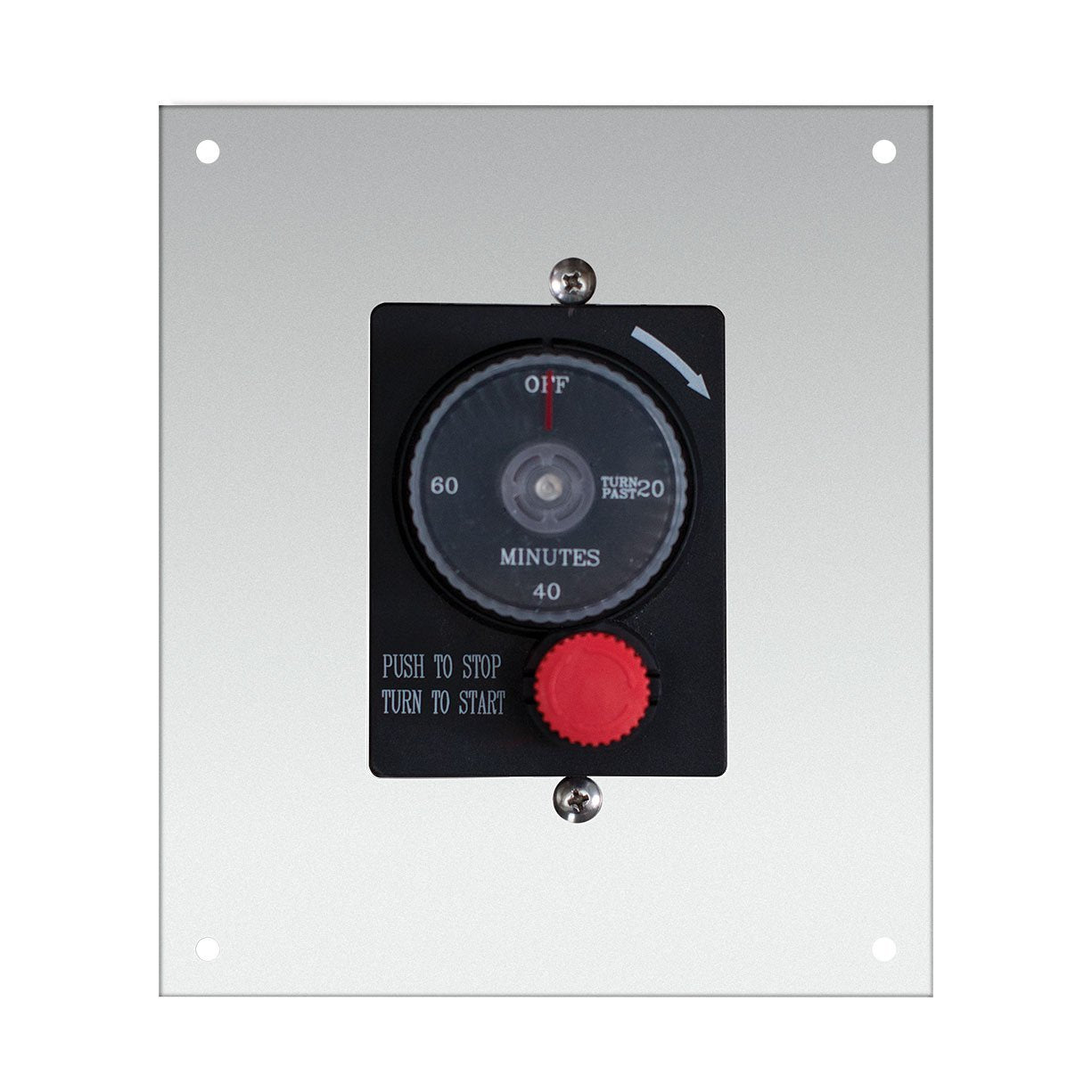 Summerset ESTOP2-5H Gas Timer Emergency Shutoff Mounting Plate - BetterPatio.com