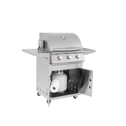 Summerset 15x15 inch Stainless Steel Drop In Sink and Hot and Cold Faucet SSNK-15D - BetterPatio.com