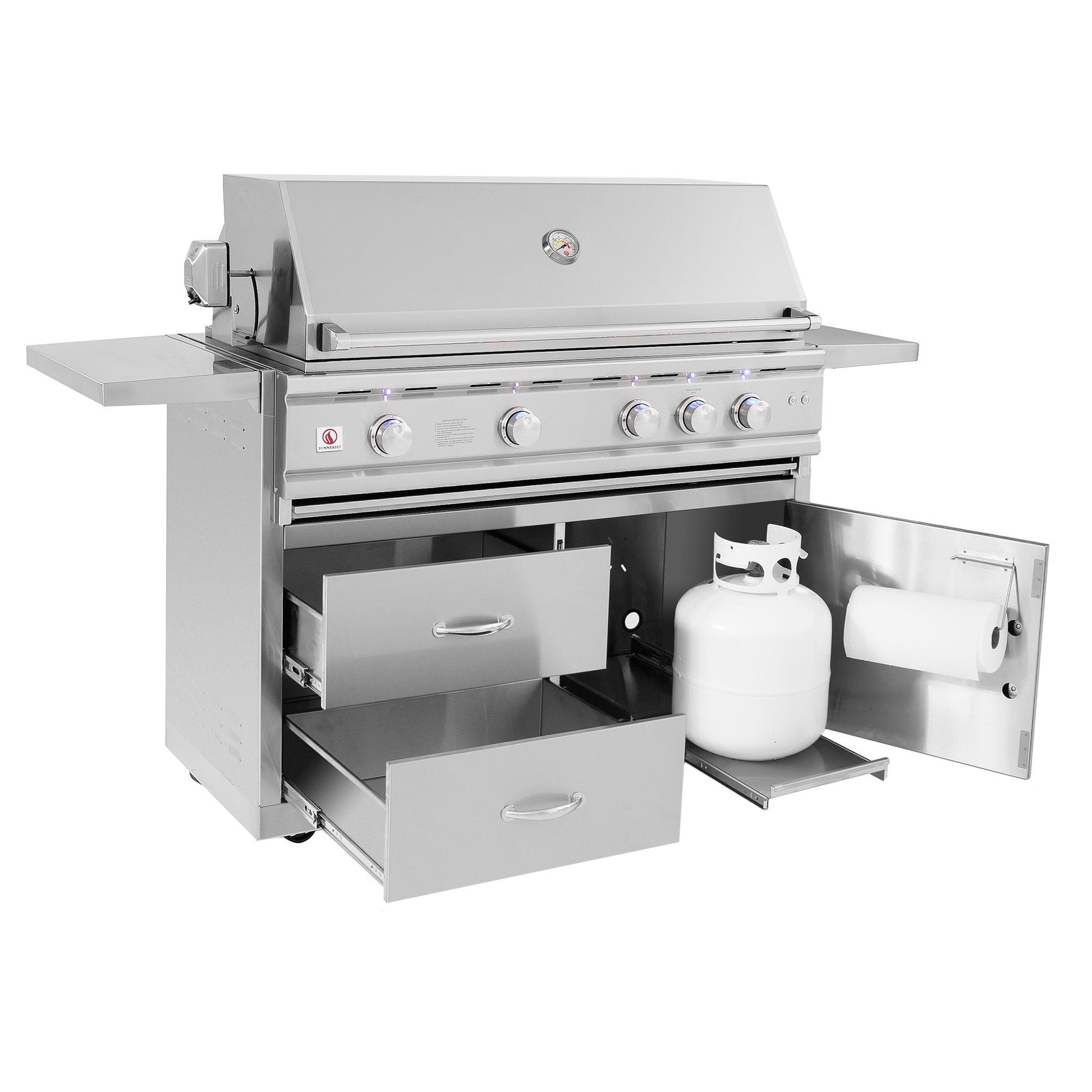 Summerset TRLD 44 Inch Freestanding Grill CART-TRLD44 - BetterPatio.com