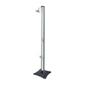 Blue Wave Rapid Flow Pool Side Solar Shower and Foot Wash NU1630