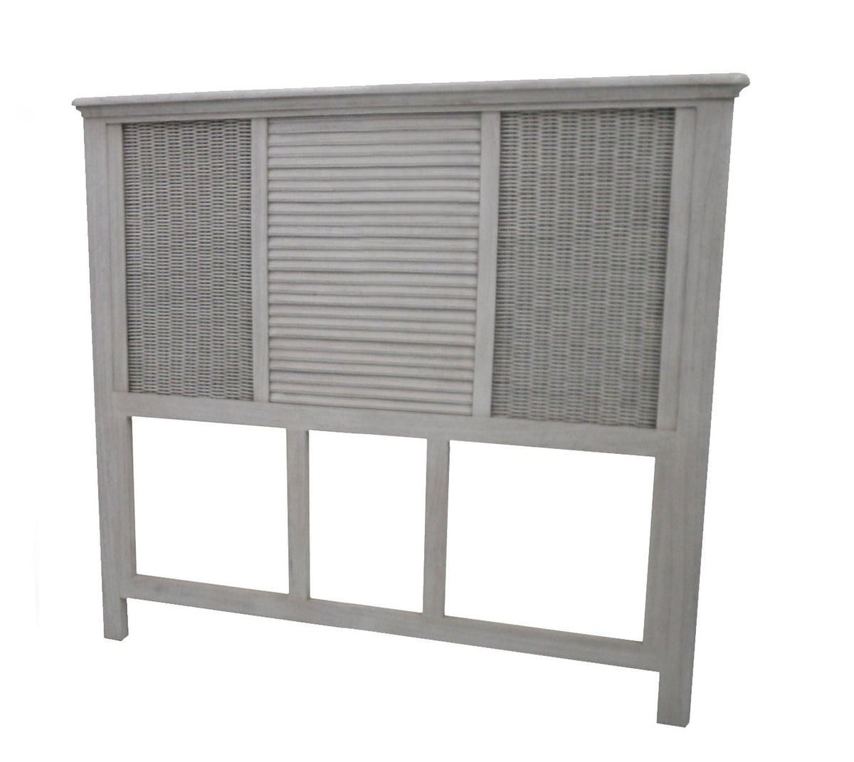 Hospitality Rattan HomeCoastal Breeze Twin Headboard 1219-5007-WW- BetterPatio.com
