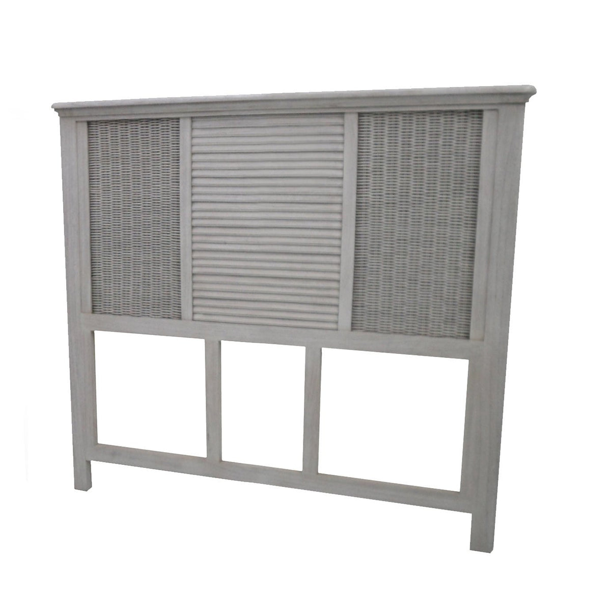 Hospitality Rattan HomeCoastal Breeze Twin Headboard 1219-5007-WW- BetterPatio.com