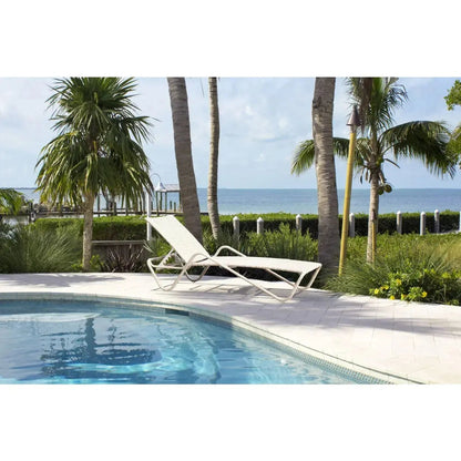 Hospitality Rattan PatioAthens Chaise Lounge with Cushion 895-1347-WW-CL-CUSH- BetterPatio.com