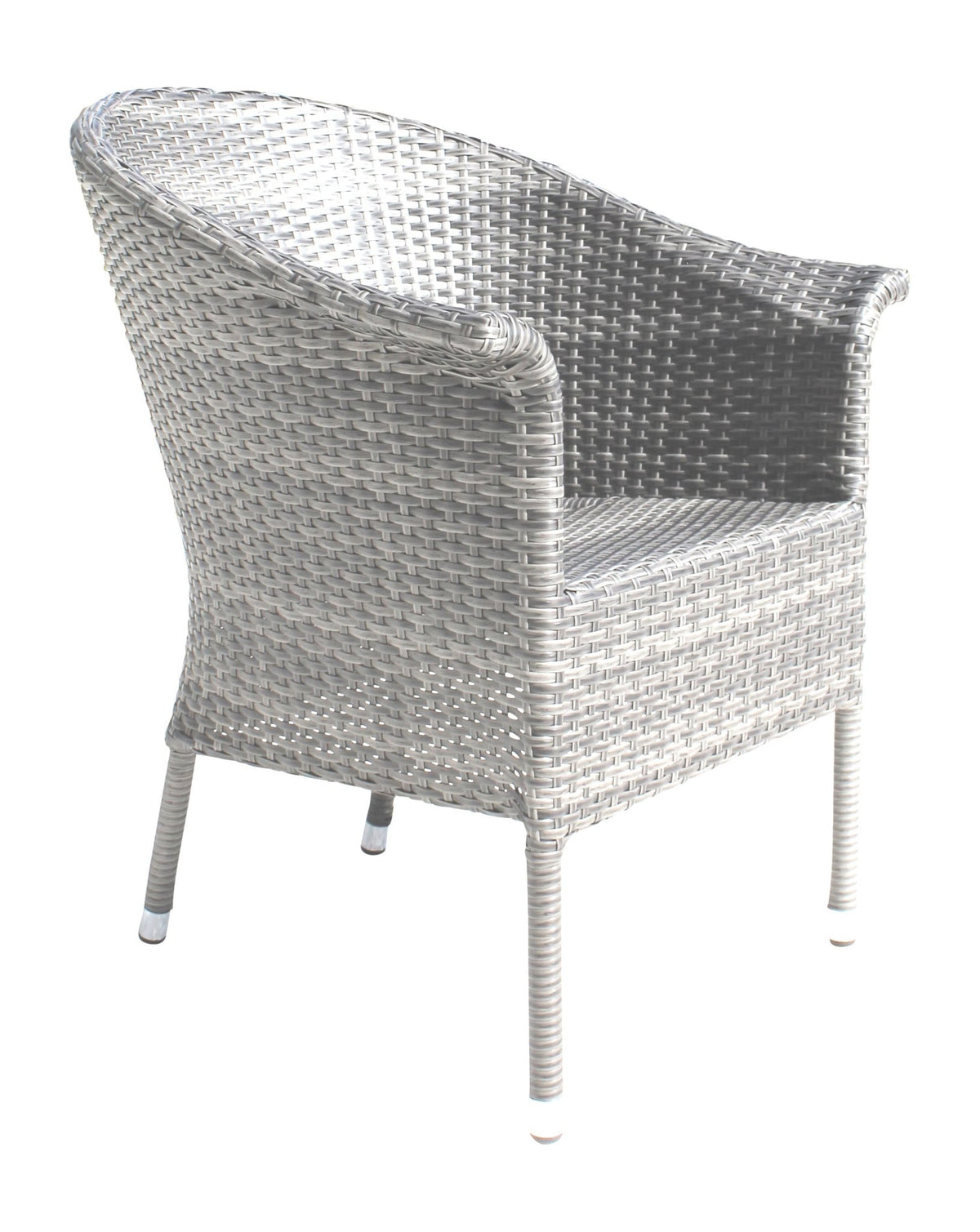 Hospitality Rattan PatioAthens Woven Armchair 895-1130-WW- BetterPatio.com
