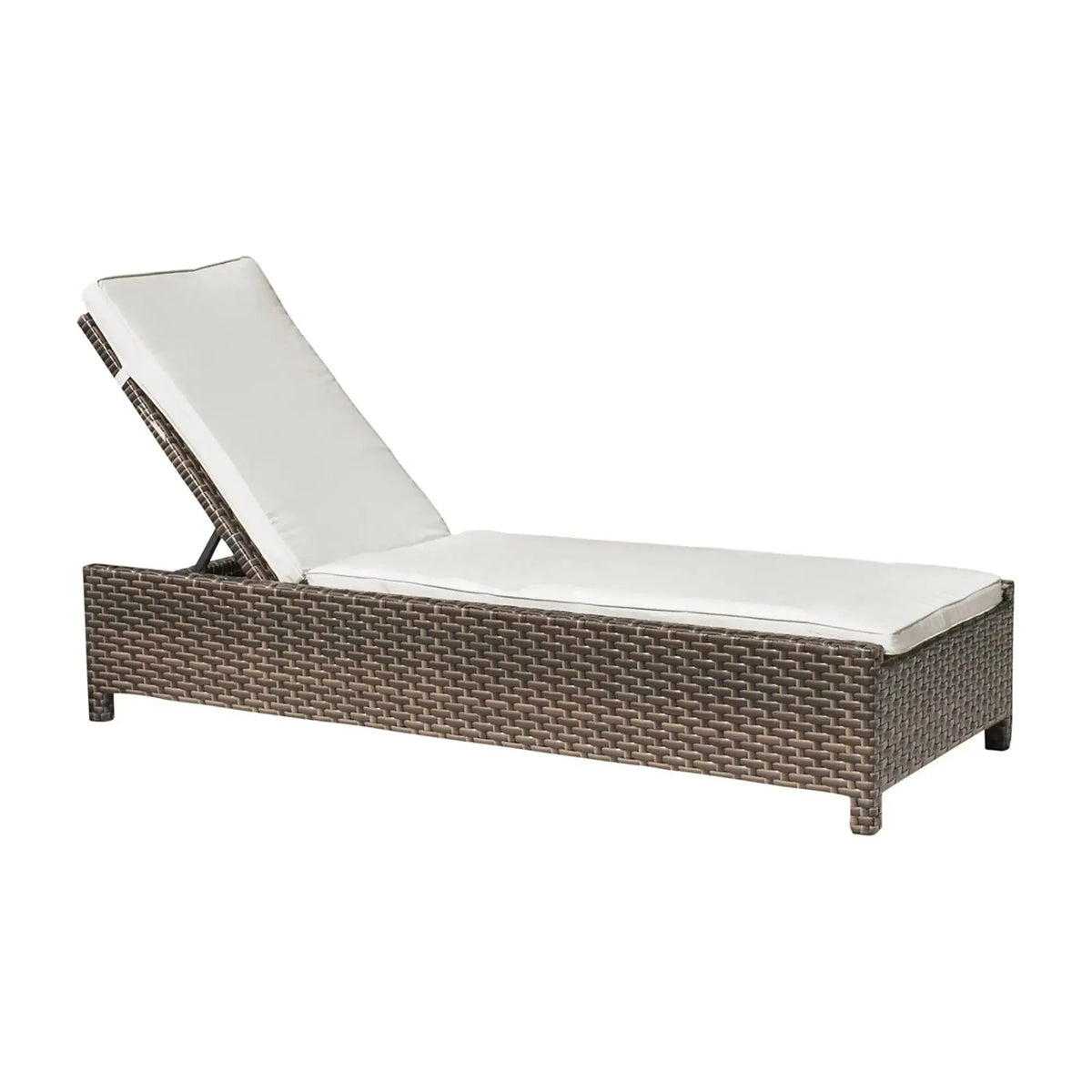 Hospitality Rattan PatioFiji Chaise Lounge with Cushion 901-1347-ATQ-CL/SU-705- BetterPatio.com