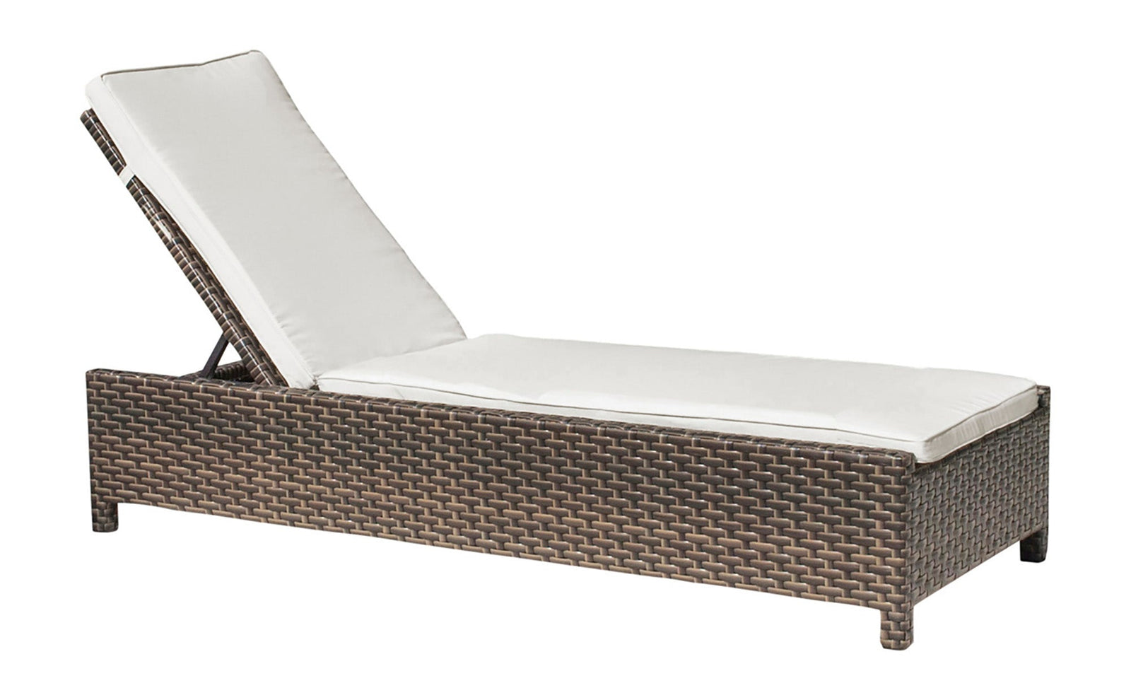 Hospitality Rattan PatioFiji Chaise Lounge with Cushion 901-1347-ATQ-CL/SU-705- BetterPatio.com