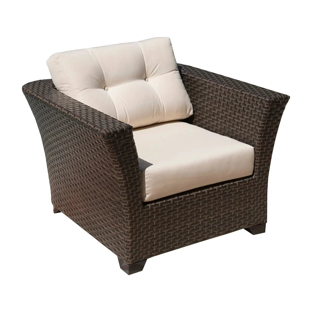 Hospitality Rattan PatioFiji Lounge Chair with Cushions 901-1347-ATQ-C/SU-705- BetterPatio.com