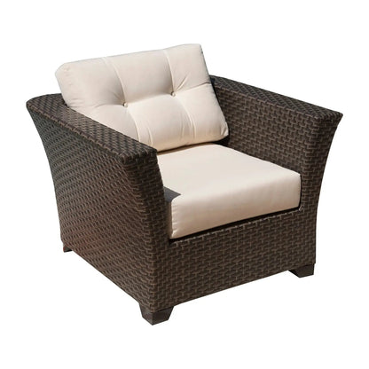 Hospitality Rattan PatioFiji Lounge Chair with Cushions 901-1347-ATQ-C/SU-705- BetterPatio.com