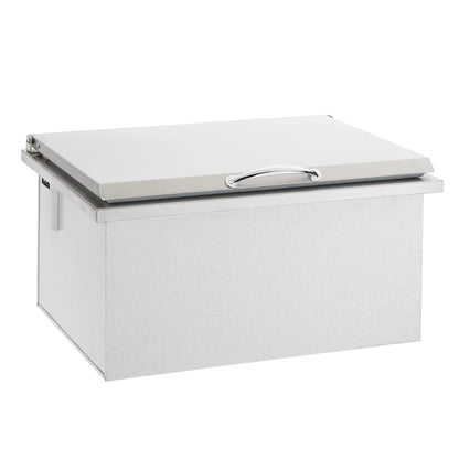 Summerset 15x15 inch Stainless Steel Drop In Sink and Hot and Cold Faucet SSNK-15D - BetterPatio.com