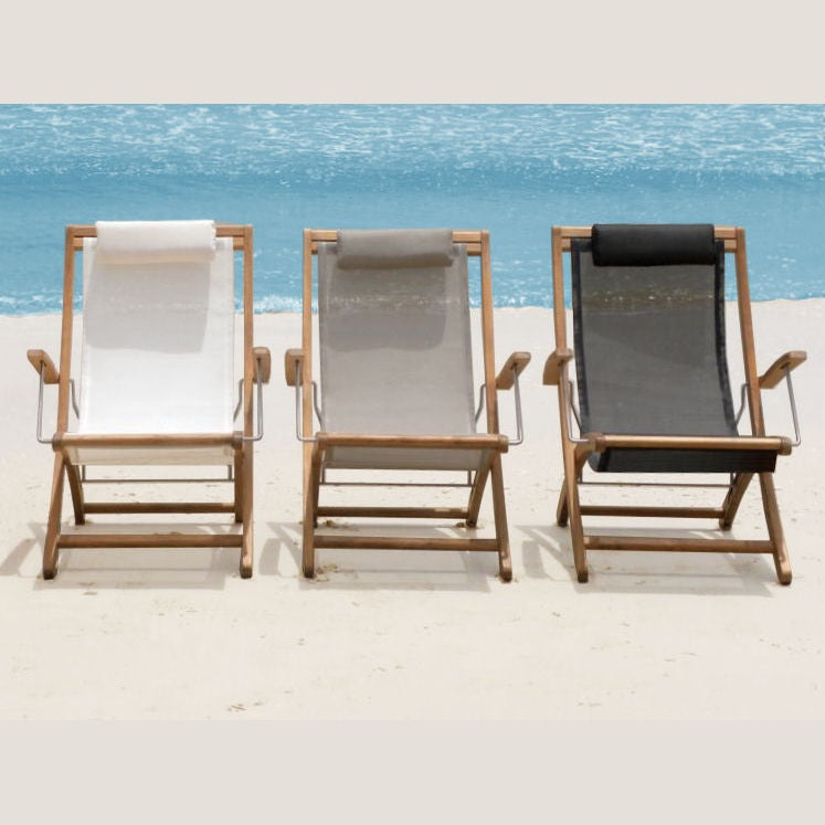 Douglas Nance Riviera Folding Beach Chair DN6101 - BetterPatio.com