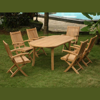 Douglas Nance Classic 57" to 77” Extension Dining Table DN5757 - BetterPatio.com