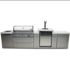 Mont Alpi 805 Island with Kegerator
