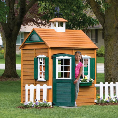 KidKraftKidKraft Bayberry Playhouse P280050 P280050- BetterPatio.com