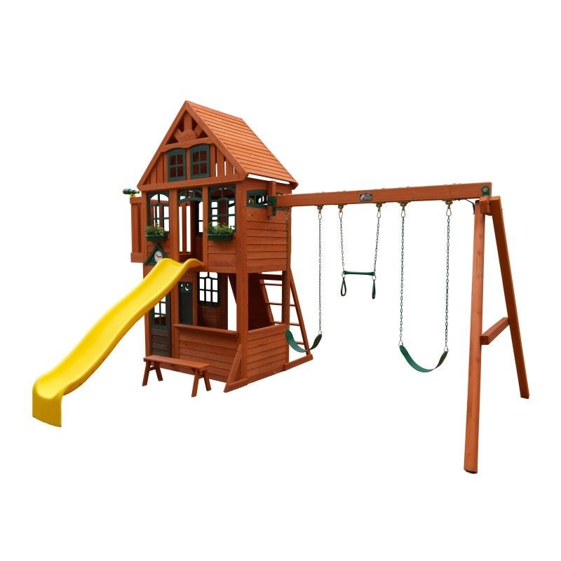 KidKraftKidKraft Brockwell Wooden Playset F24810 F24810- BetterPatio.com