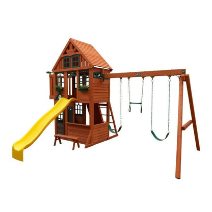 KidKraftKidKraft Brockwell Wooden Playset F24810 F24810- BetterPatio.com