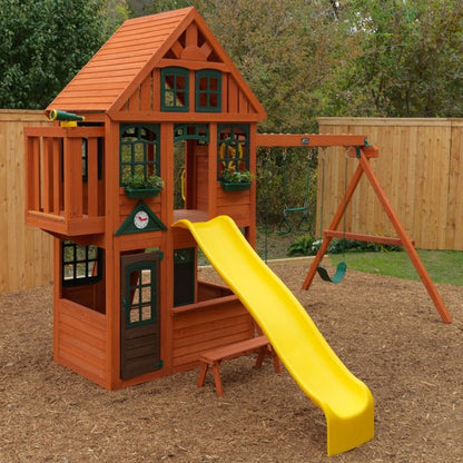KidKraftKidKraft Brockwell Wooden Playset F24810 F24810- BetterPatio.com