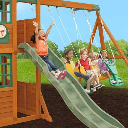 KidKraftKidKraft Brooksville Wooden Playset F24915 F24915- BetterPatio.com