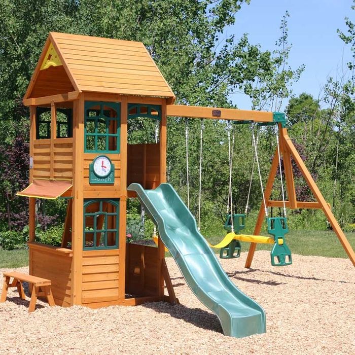 KidKraftKidKraft Brooksville Wooden Playset F24915 F24915- BetterPatio.com