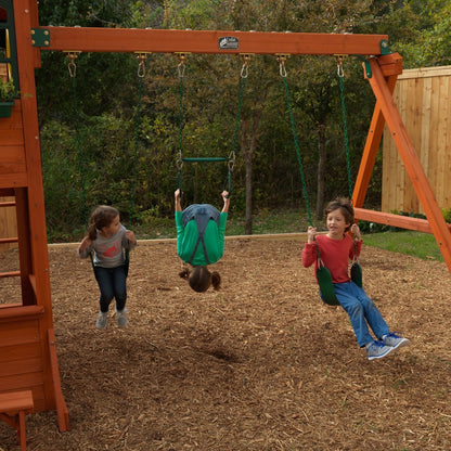 KidKraftKidKraft Cedar Grove Manor Wooden Playset F24827 F24827- BetterPatio.com