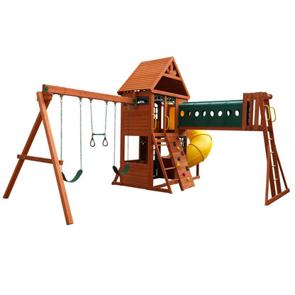 KidKraftKidKraft Cedar Grove Manor Wooden Playset F24827 F24827- BetterPatio.com