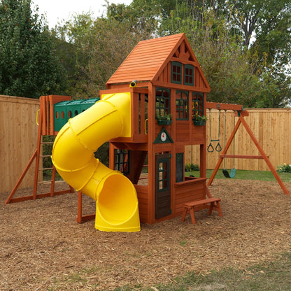 KidKraftKidKraft Cedar Grove Manor Wooden Playset F24827 F24827- BetterPatio.com