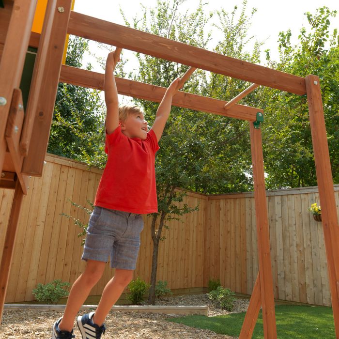 KidKraftKidKraft Cedarbrook Wooden Playset F23850 F23850- BetterPatio.com