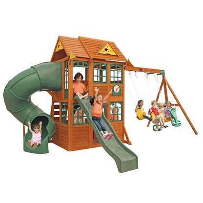 KidKraftKidKraft Charleston Lodge Wooden Playset F24935 F24935- BetterPatio.com