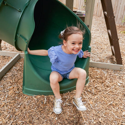 KidKraftKidKraft Cozy Escape Double Decker Wooden Outdoor Playhouse F29045 F29045- BetterPatio.com