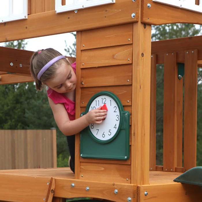 KidKraftKidKraft Cranbrook Wooden Play / Swing Set F23870 F23870- BetterPatio.com