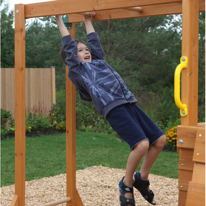 KidKraftKidKraft Cranbrook Wooden Play / Swing Set F23870 F23870- BetterPatio.com