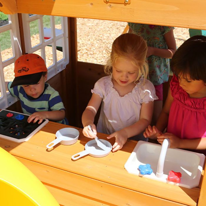 KidKraftKidKraft Creston Lodge Wooden Playset F24953 F24953- BetterPatio.com