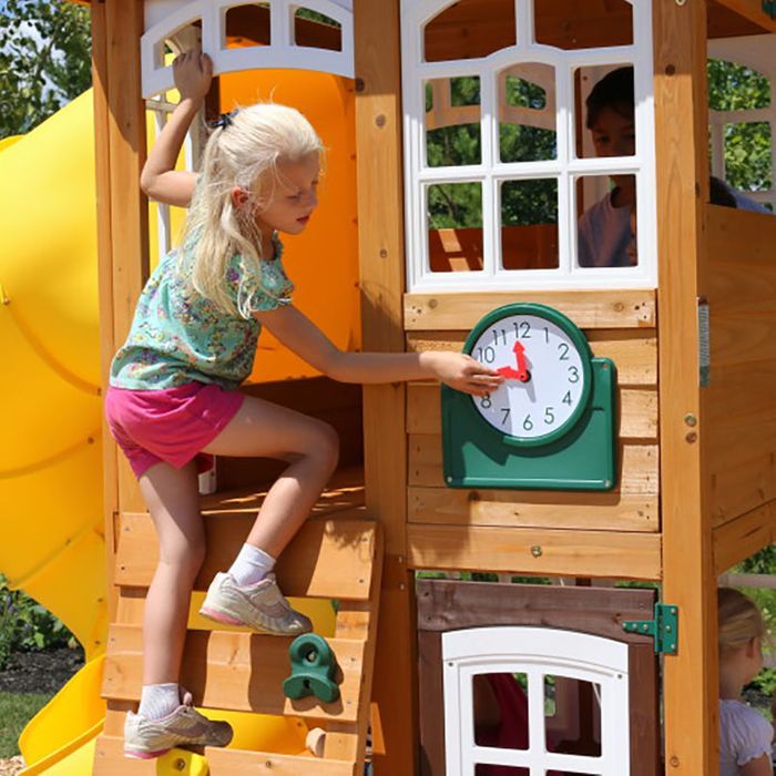 KidKraftKidKraft Creston Lodge Wooden Playset F24953 F24953- BetterPatio.com