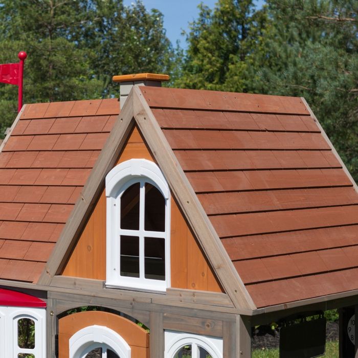 KidKraftKidKraft Greystone Cottage Playhouse with EZ Kraft Assembly P280093 P280093- BetterPatio.com