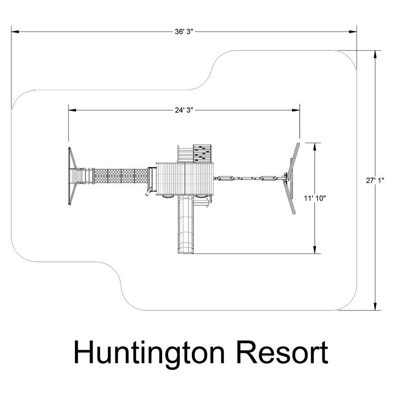 KidKraftKidKraft Huntington Resort Wooden Playset F24826 F24826- BetterPatio.com