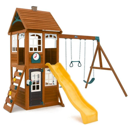 KidKraftKidKraft McKinley Wooden Playset F24950 F24950- BetterPatio.com