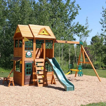 KidKraftKidKraft Meadowbrook Wooden Playset F24920 F24920- BetterPatio.com