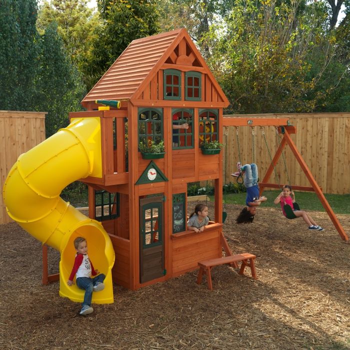 KidKraftKidKraft Preston Wooden Playset F24800 F24800- BetterPatio.com