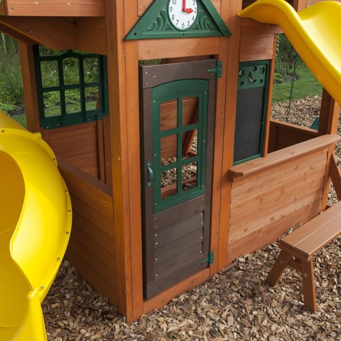 KidKraftKidKraft Twin Mountain Lodge Wooden Playset F25700 F25700- BetterPatio.com