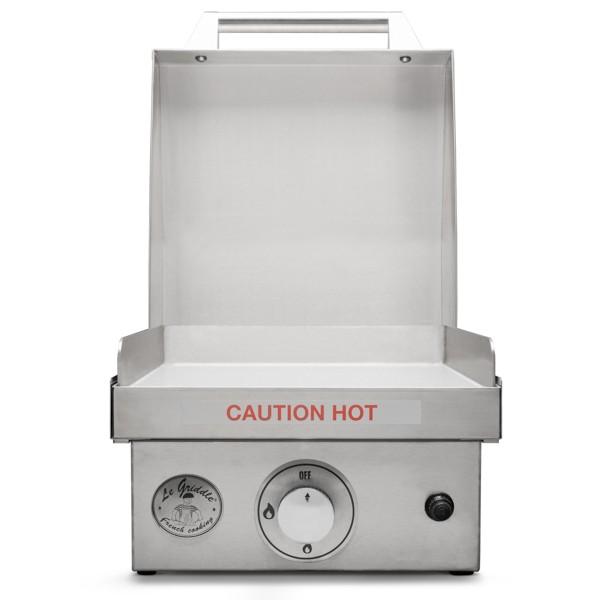 Le Griddle 16 Inch Single Burner Stainless Steel Gas WeeGriddle - GF40 - BetterPatio.com