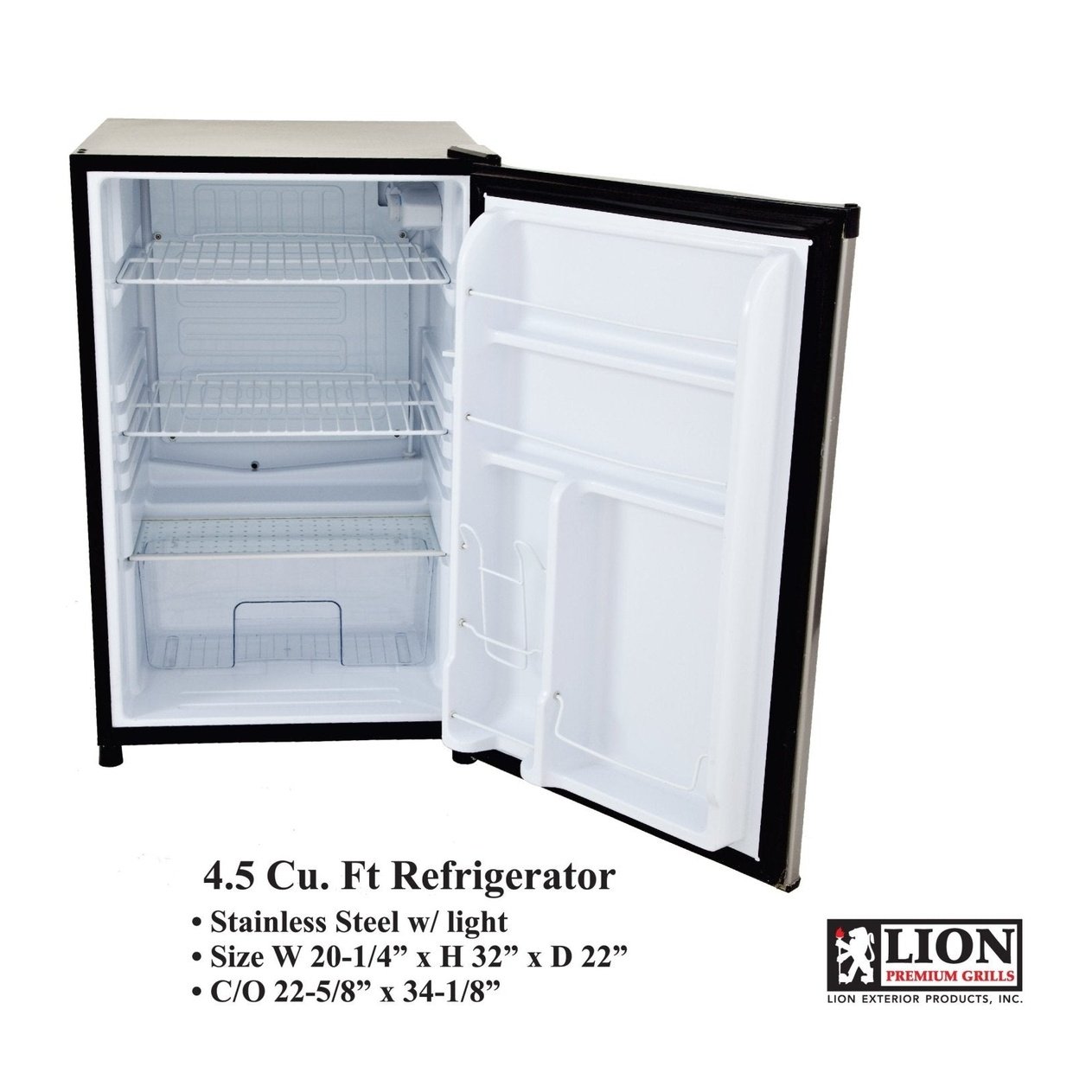 Lion Premium GrillsEco Friendly Lion Premium Grills Refrigerator 2002- BetterPatio.com