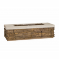 Bull Outdoor Low Profile Slim Rectangle Fire Pit