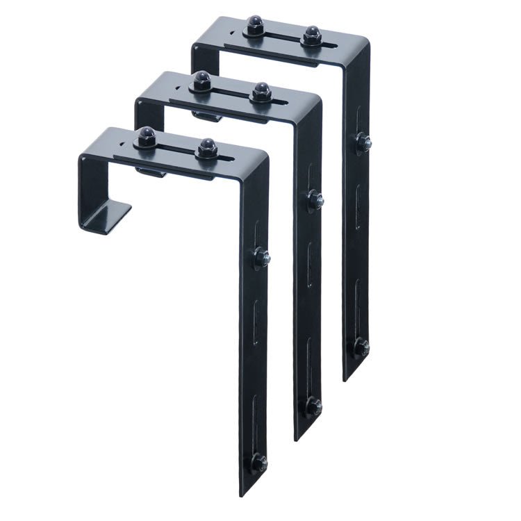 MayneMayne Adjustable Deck Rail Bracket 3 Pack 3833 3833- BetterPatio.com