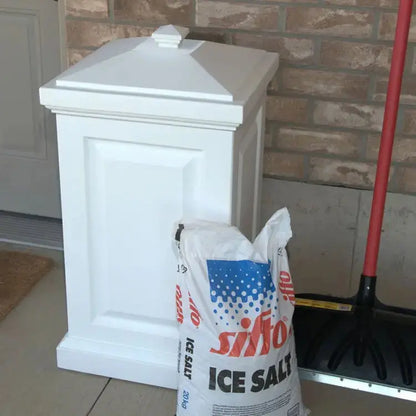 MayneMayne Berkshire Storage Bin 4835 4835-W- BetterPatio.com
