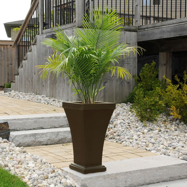 MayneMayne Bordeaux 28 in. Tall Planter 5864 5864-W- BetterPatio.com